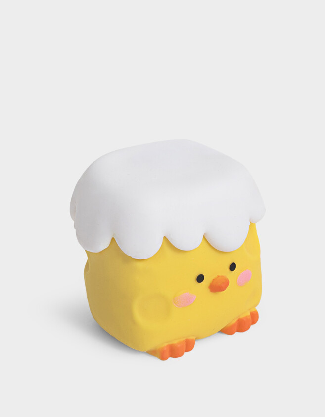 Lúdico Animalito Squishy De Patito - Amarillo Medio