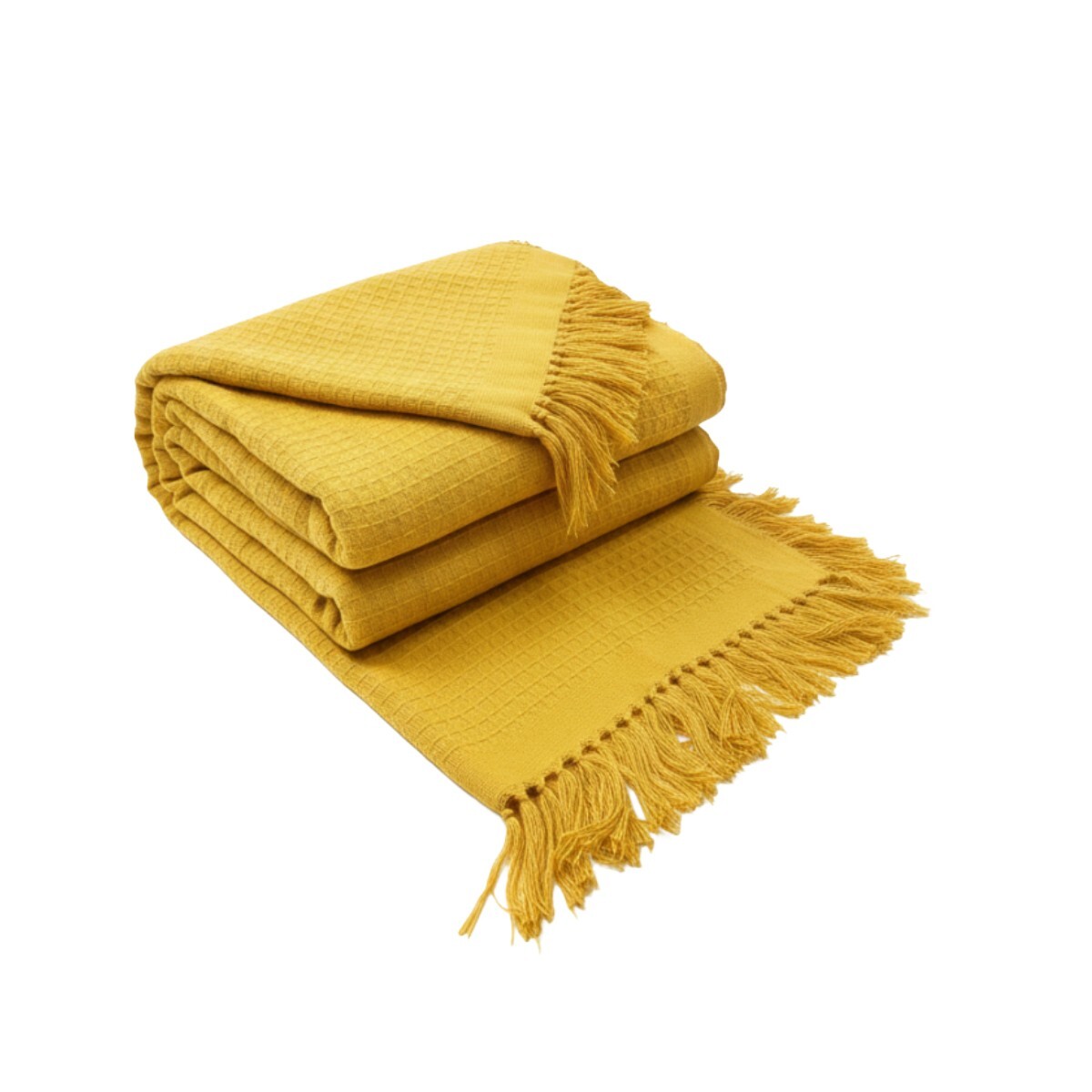 MANTA MARROCOS MOSTAZA 1.50X1.20M 