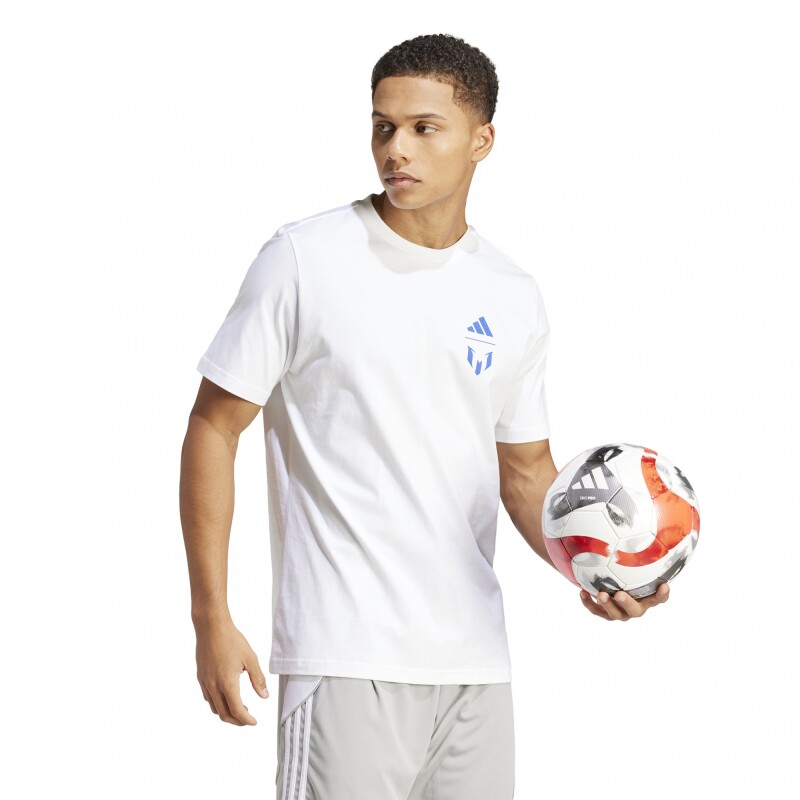 Remera adidas Messi Graphic White