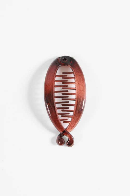 Broche pinza banana carey