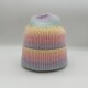 Gorro de lana degradé naranja