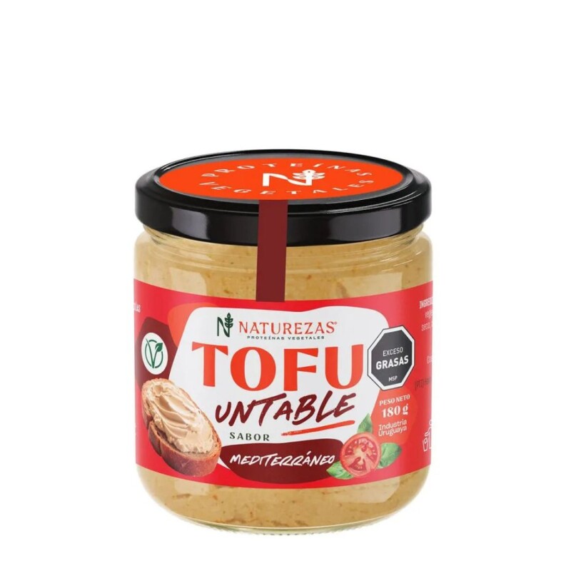 TOFU UNTABLE SABOR MEDITERRANEO 180GRS TOFU UNTABLE SABOR MEDITERRANEO 180GRS