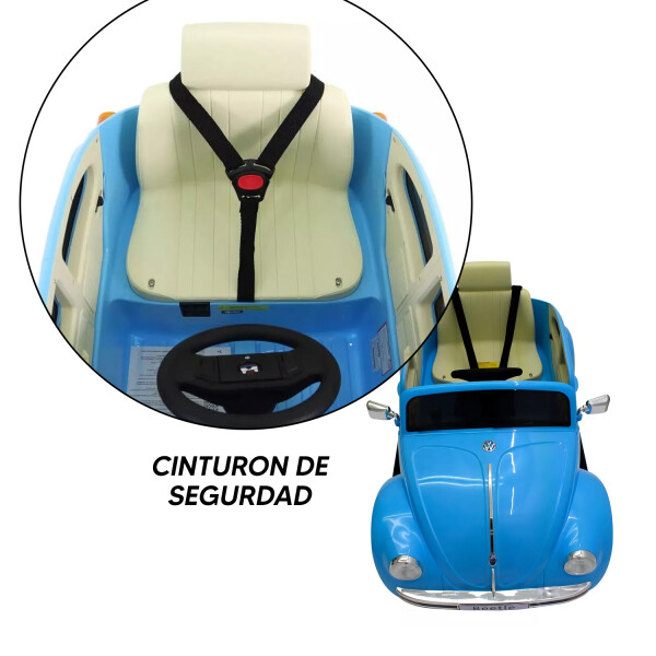 Auto Eléctrico Fusca Escarabajo A Batería Bje1818 AUTO FUSCA ESCARABAJO A BATERIA BJE1818