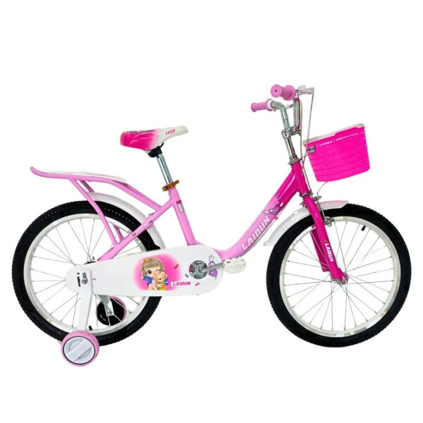 Bicicleta Combinada Rodado 20 Con Rueditas COMBINADO FUCSIA