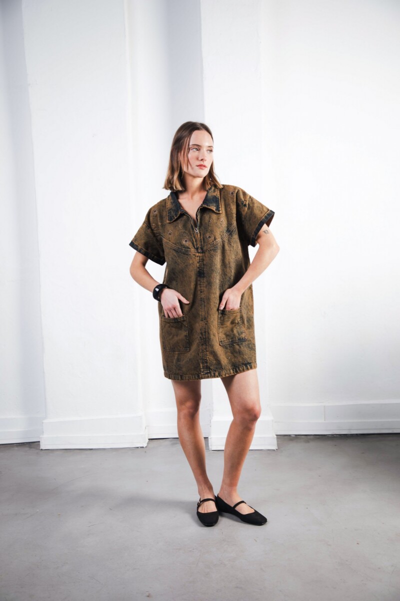 Vestido Paraíso Marrón