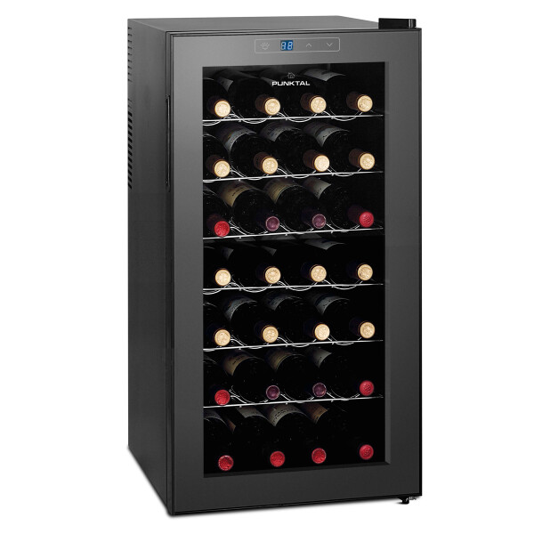 ENFRIADORA DE VINOS PUNKTAL 28 BOTELLAS 70LTS 28LT ENFRIADORA DE VINOS PUNKTAL 28 BOTELLAS 70LTS 28LT