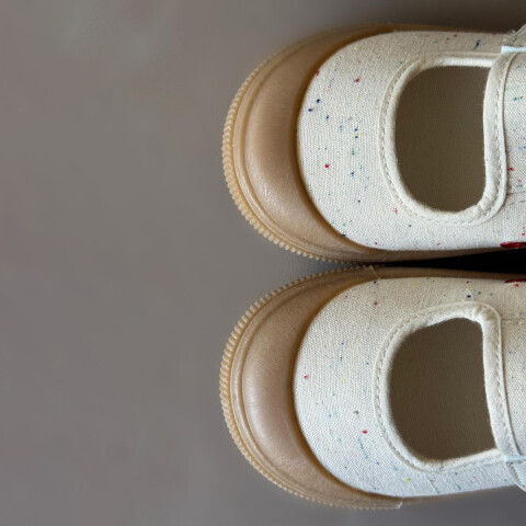 Guillermina Canvas Grip Sprinkles Caramel