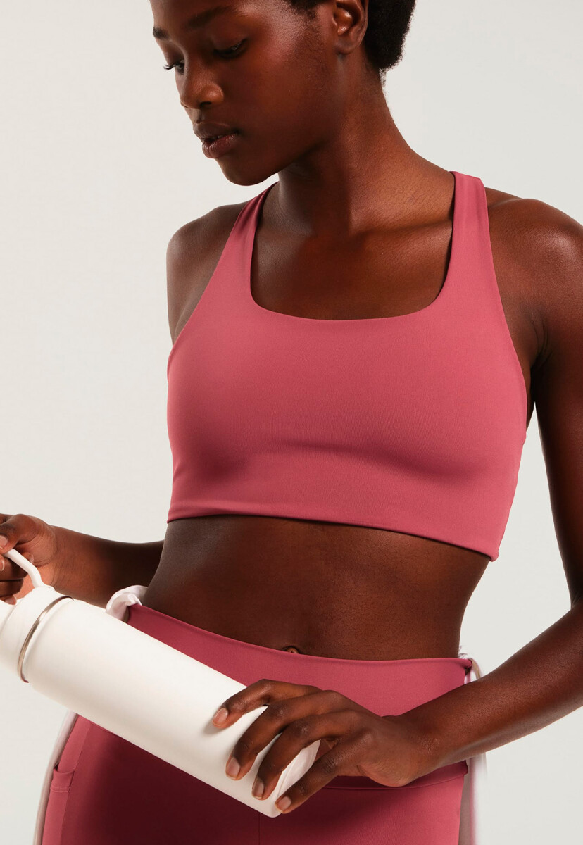 TOP DEPORTIVO HERO CON FIBRA LYCRA® - ROSADO 