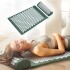 Colchoneta Mat + Almohada Acupuntura Masajeador Relajación Color Variante Verde