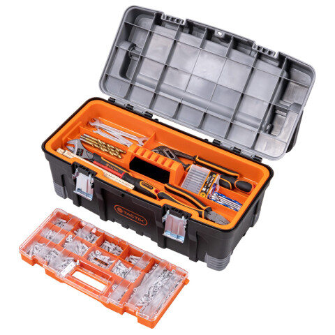 Caja herramienta 22" organizador y mango aluminio TT0292