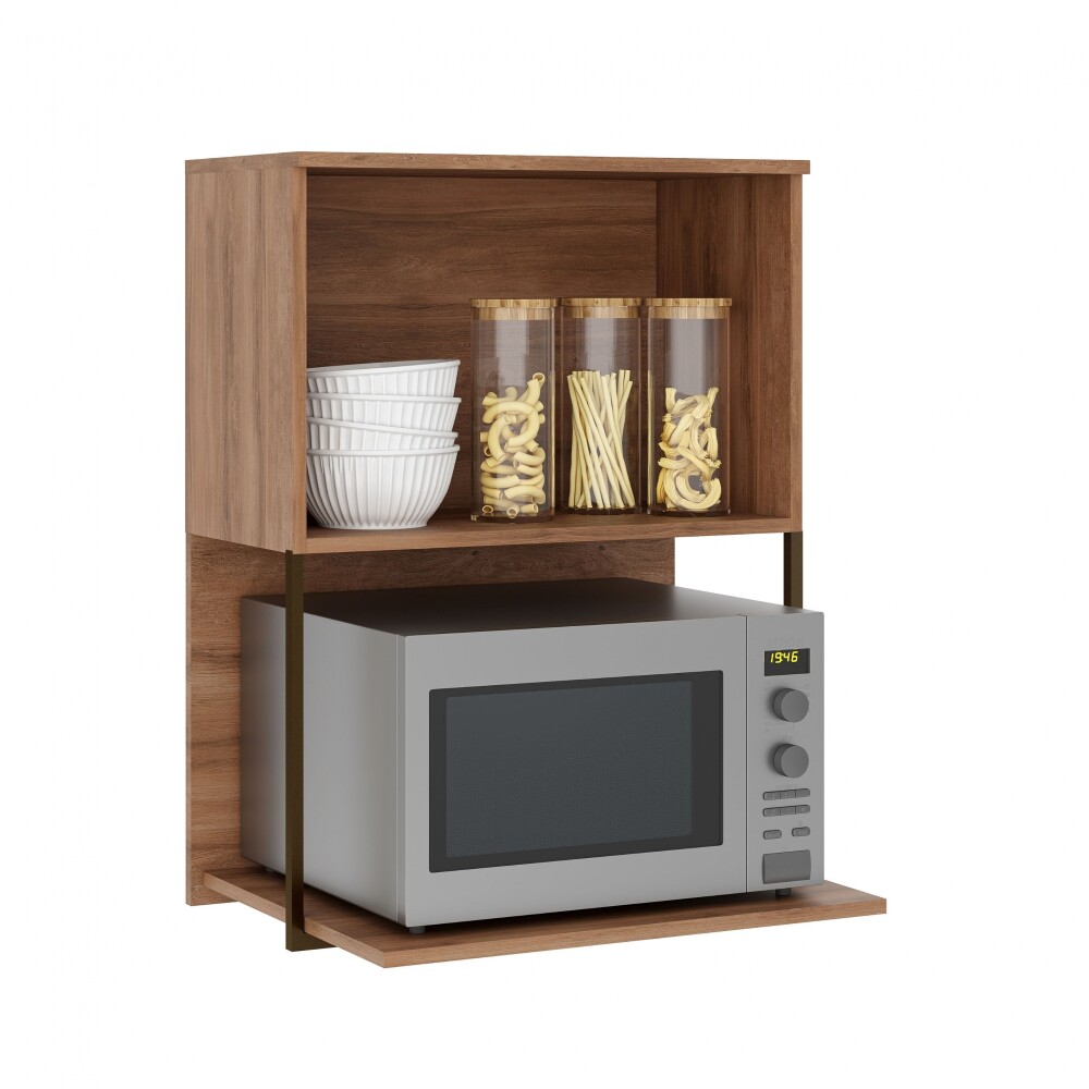 Aereo Americana 60 con Tiradores Oro Gris Aereo Americana 60 con Tiradores Oro Gris