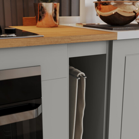 ARMARIO NICHO TOALLERO - LÍNEA AMERICANA GRIS