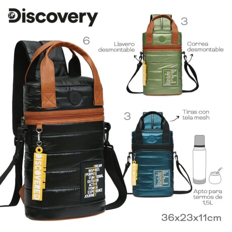 Mochila Matera Discovery Puffer VERDE