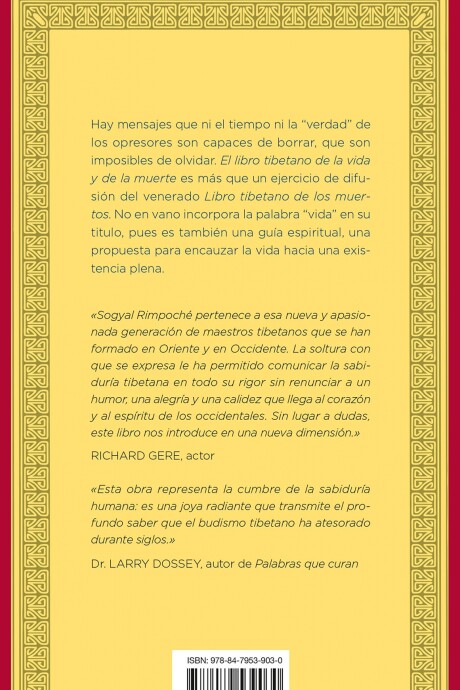 LIBRO TIBETANO DE LA VIDA Y LA MUERTE LIBRO TIBETANO DE LA VIDA Y LA MUERTE