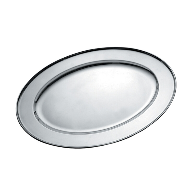 Fuente oval acero inoxidable 30 cms INOX