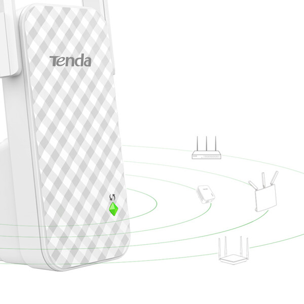 Extensor Inalámbrico Universal Tenda A9 N300 EXTENSOR WIFI TENDA A9