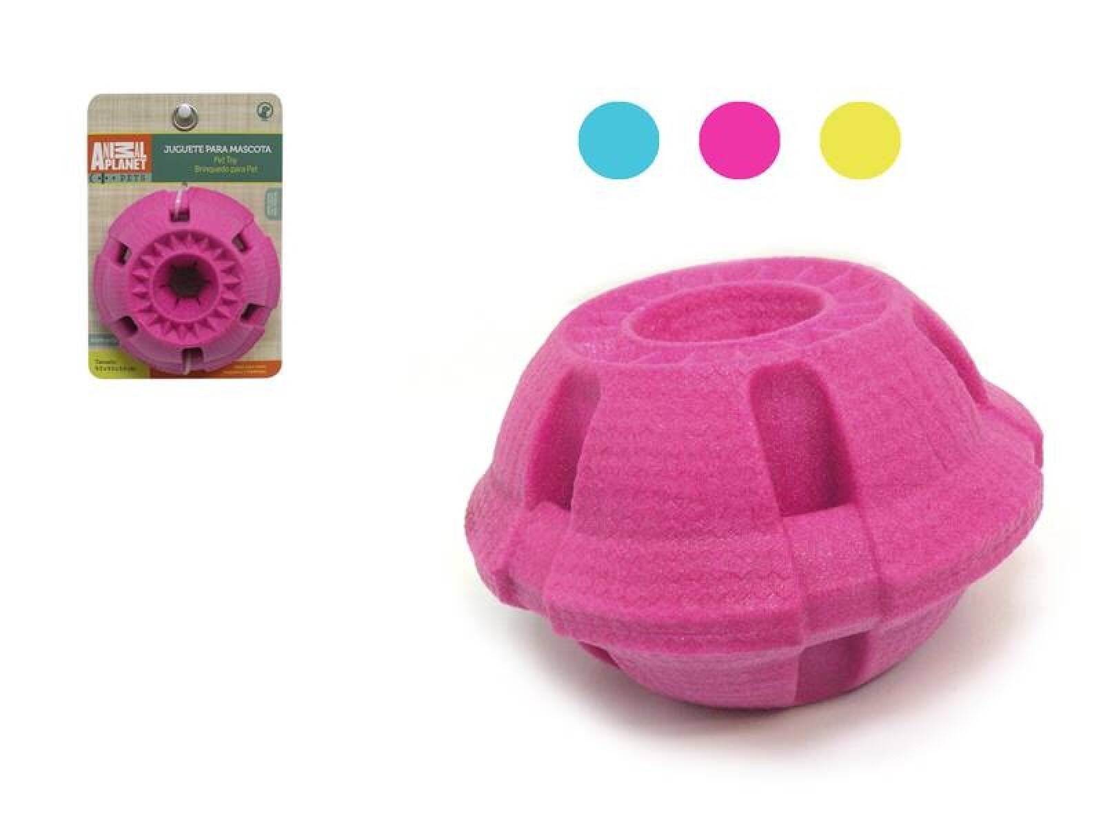 PLATILLO VOLADOR DE GOMA RESISTENTE COLORES 2 