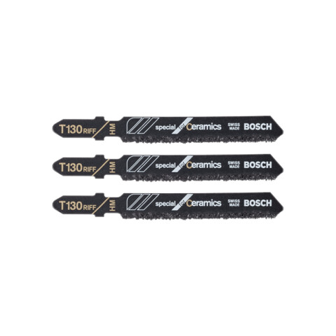 3 Hojas caladora p/cerámica-fibra de vidrio BS3442