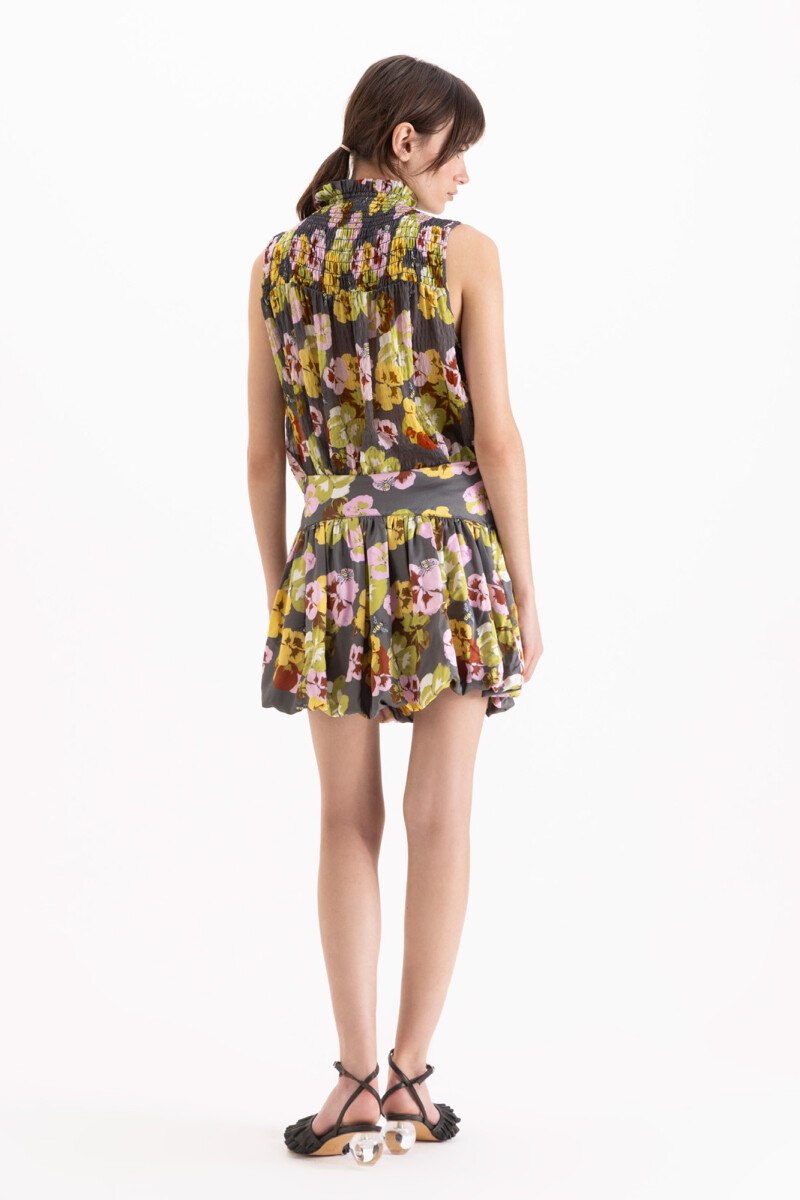 POLLERA NINA Gris