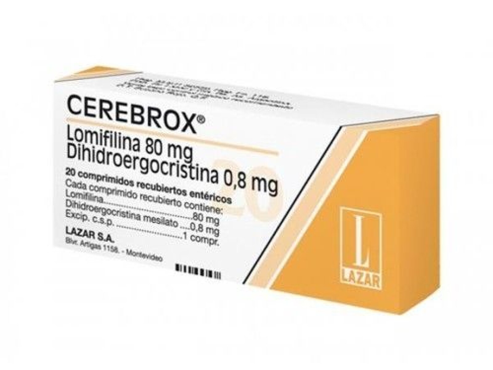 Cerebrox x 20 Comprimidos – Suplemento Cognitivo