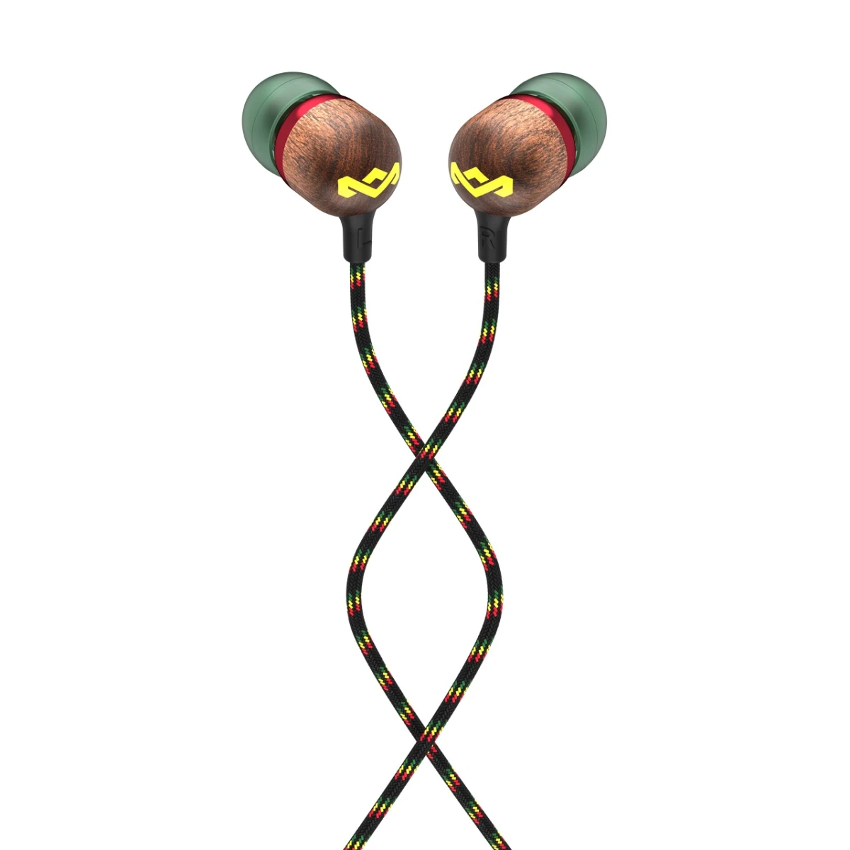 Auriculares House of Marley SMILE JAMAICA (mini jack) - Rasta 