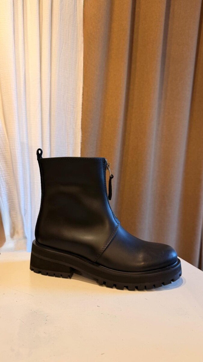 Front Zip - Negro 