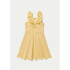 VESTIDO CURTO FEM AMARELO CLARO