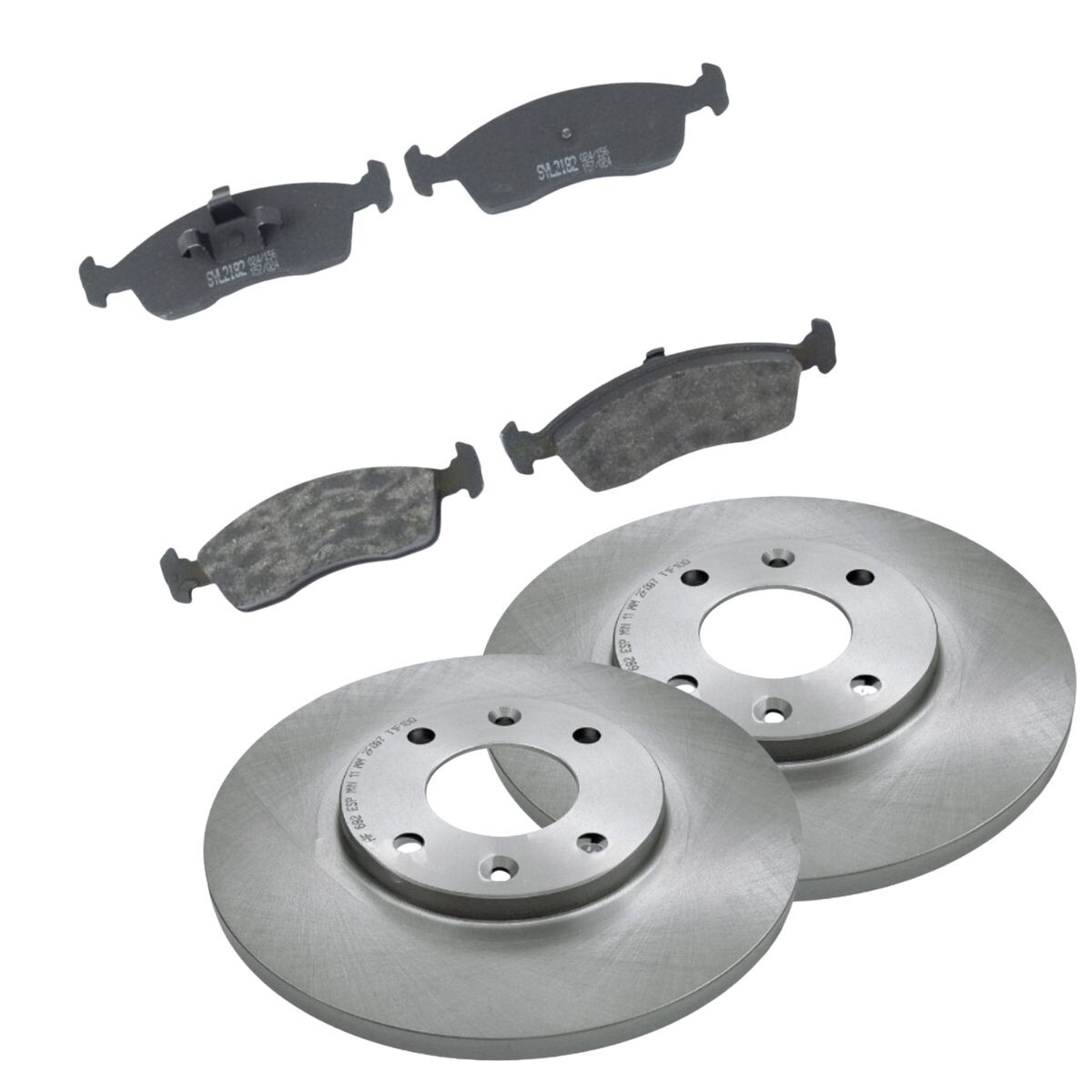 KIT DE DISCOS CON PASTILLAS 