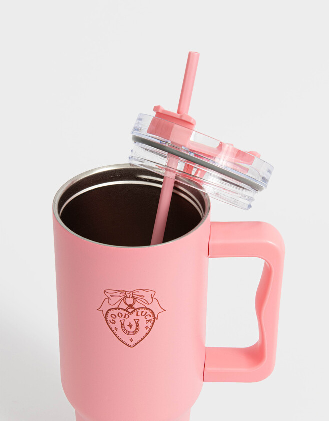 Accesorios Cocina Vaso Stanley Vaso Alto Térmico Estampado - Fucsia Medio