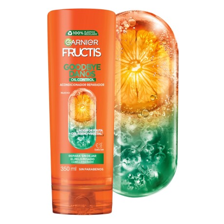 Acondicionador Garnier Fructis Goodbye Daño Oil Control 350ml Acondicionador Garnier Fructis Goodbye Daño Oil Control 350ml