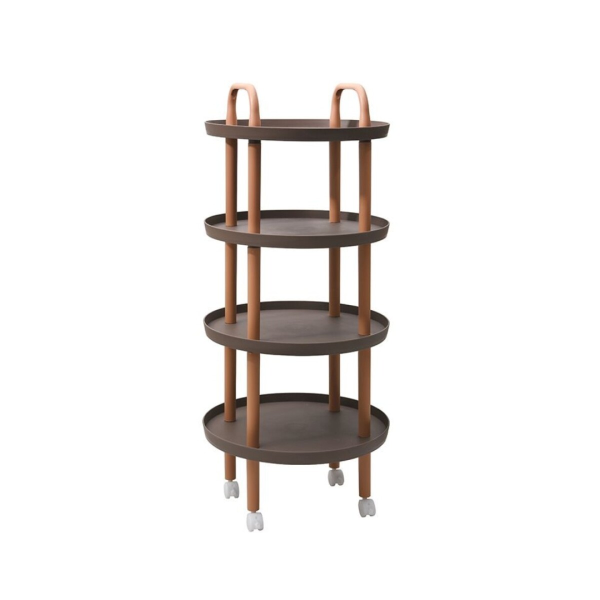 ESTANTE ORGANIZADOR REDONDO 4 PISOS 48X117CM 