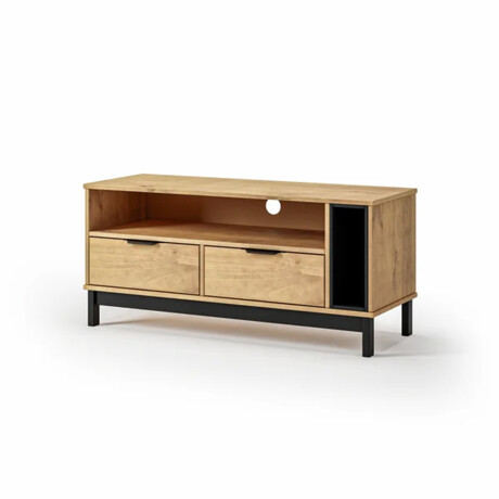 RACK APARADOR PARA TV O AUDIO EN MADERA MACIZA - 2 CAJONES RACK APARADOR PARA TV O AUDIO EN MADERA MACIZA - 2 CAJONES