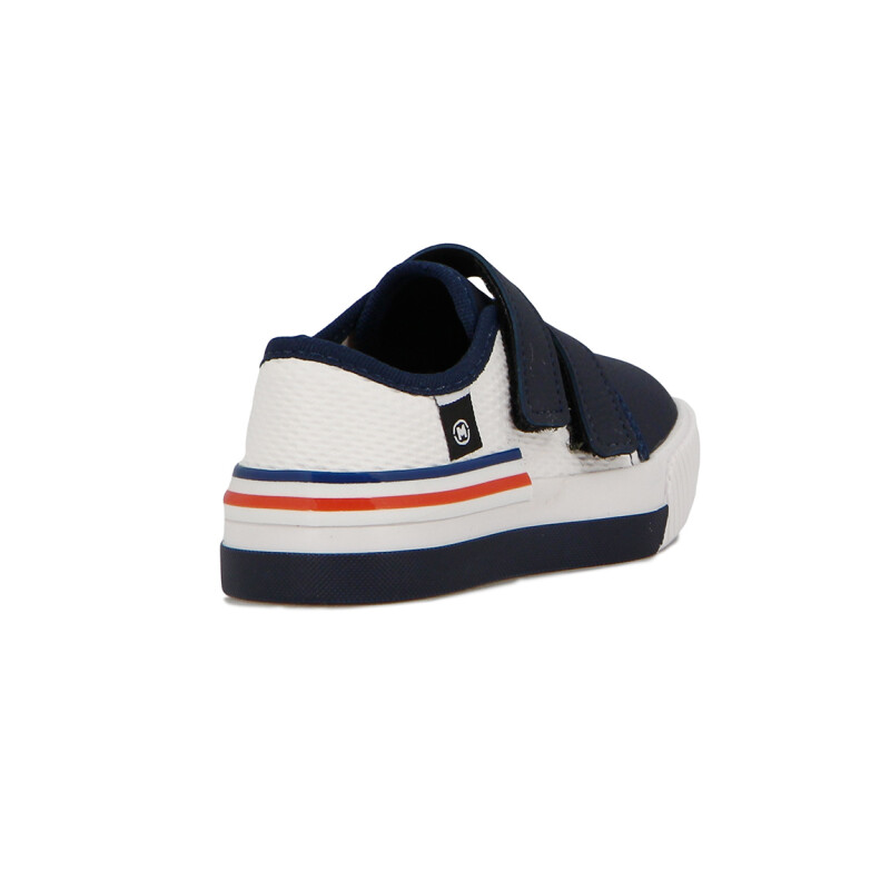 Molekinho Calzado Casual Velcro Blanco-marino