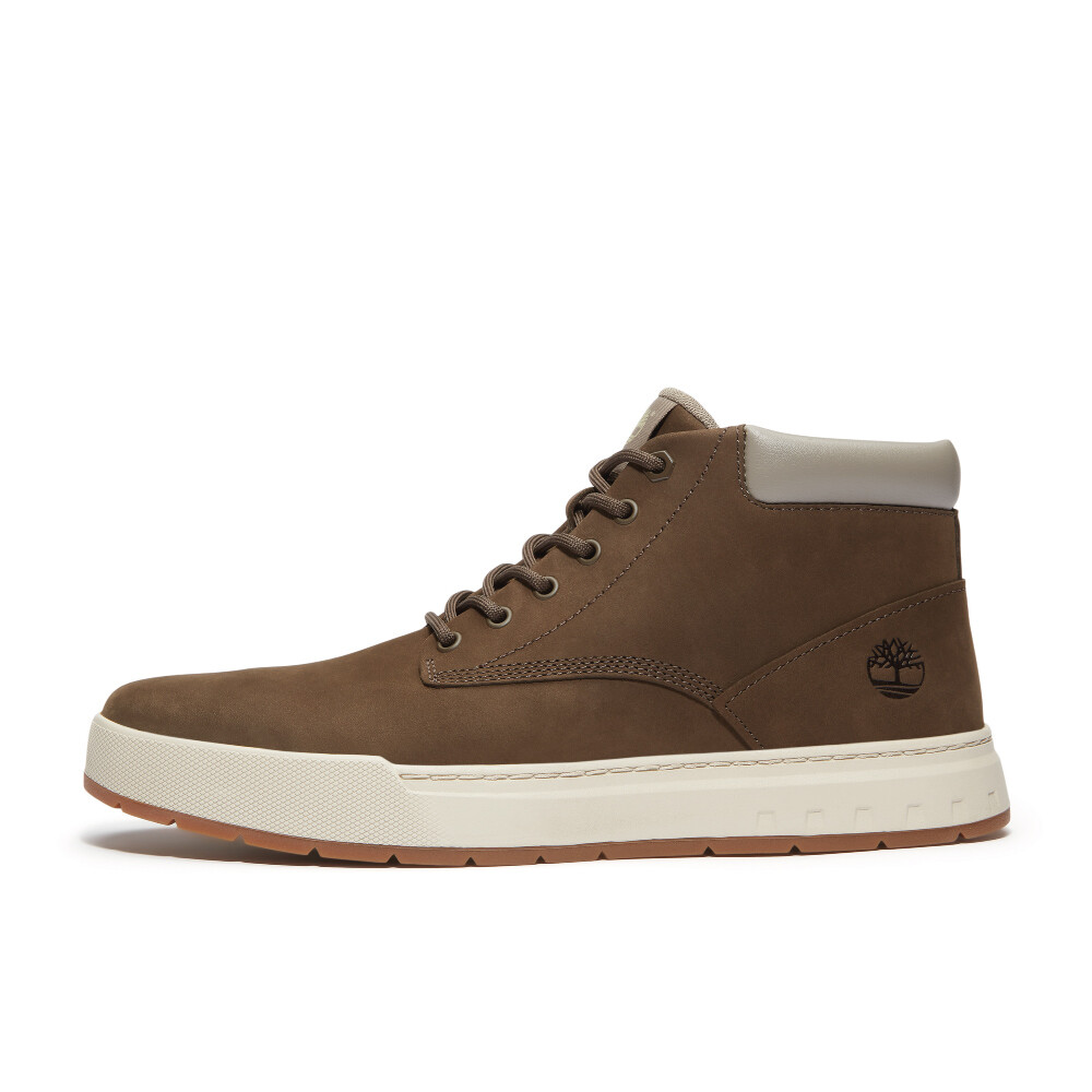Zapatillas Mid Lace Up Hombre Dark Brown Nubuck