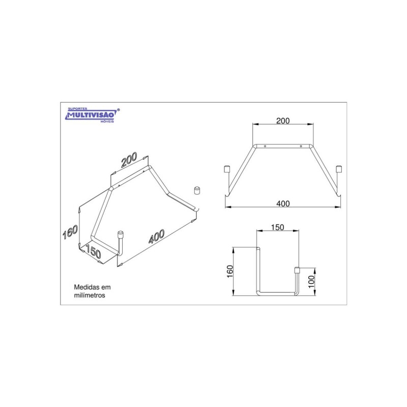 Gancho doble multiuso para pared Gancho doble multiuso para pared