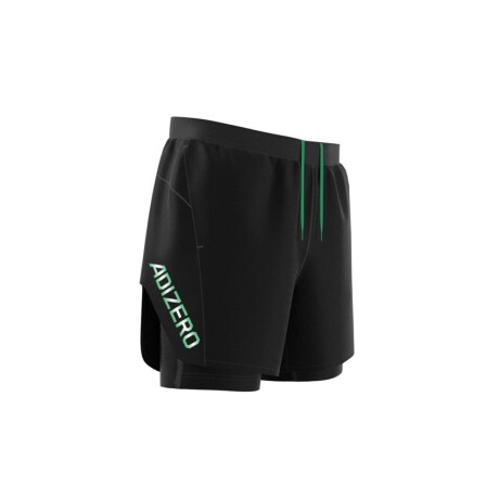SHORT adidas ADIZERO Black/Green