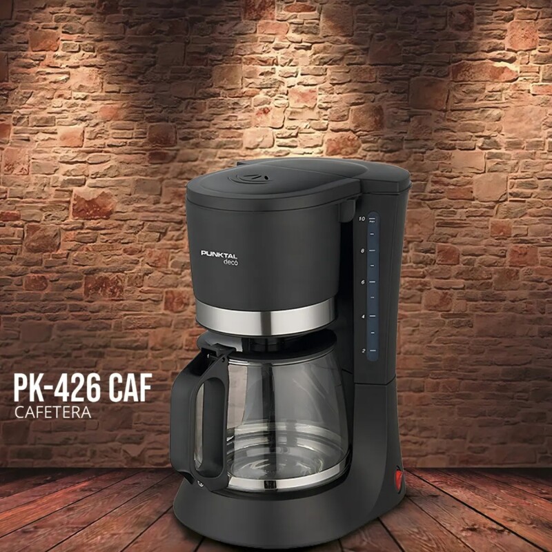 Cafetera De Goteo Punktal 1.2 Litros 12 Tazas modelo Pk-426 Cafetera De Goteo Punktal 1.2 Litros 12 Tazas modelo Pk-426