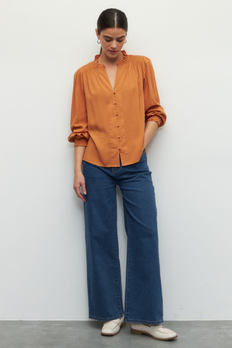 CAMISA AVOCADO Camel