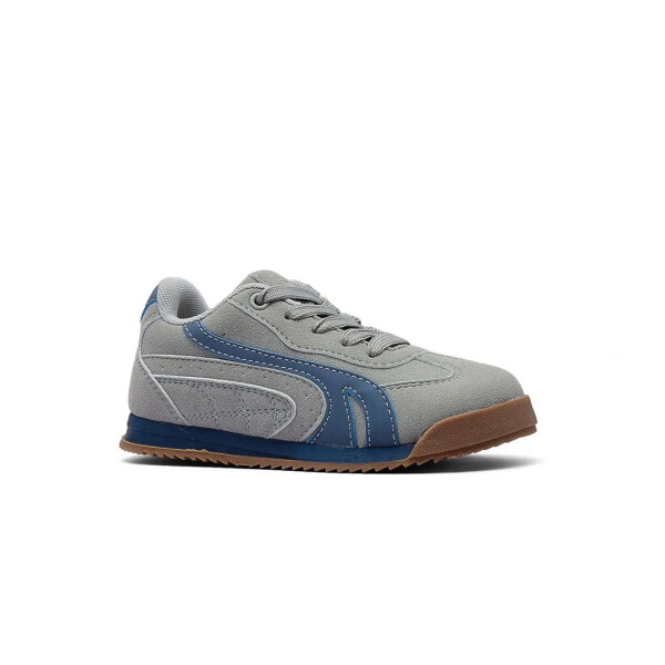 DEPORTIVO AIKE KIDS A - AMERICAN SPORT GRIS/AZUL