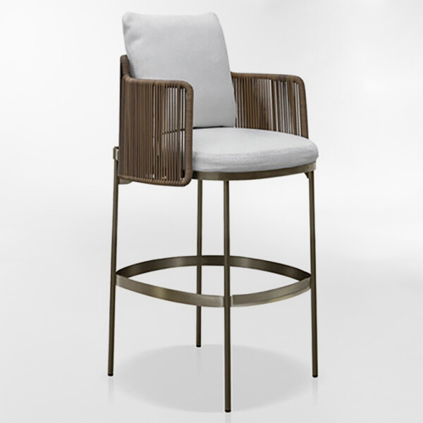 BANQUETA DE EXTERIOR SHADOW Gris
