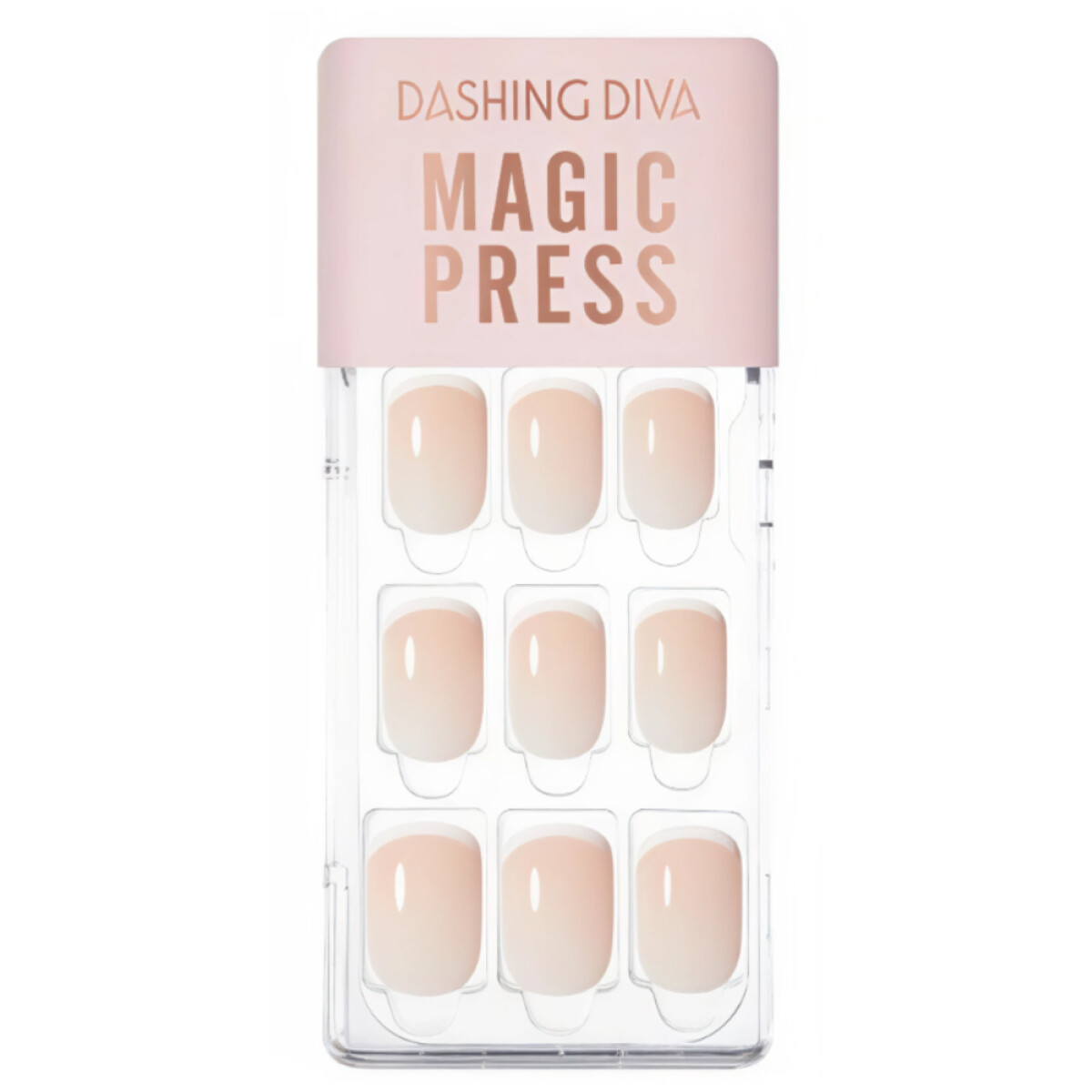 Uñas Postizas Dashing Diva Press On French 