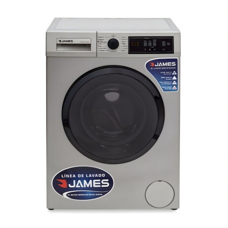 Lavarropas Frontal James Programable 6kg Silver Lavarropas Frontal James Programable 6kg Silver