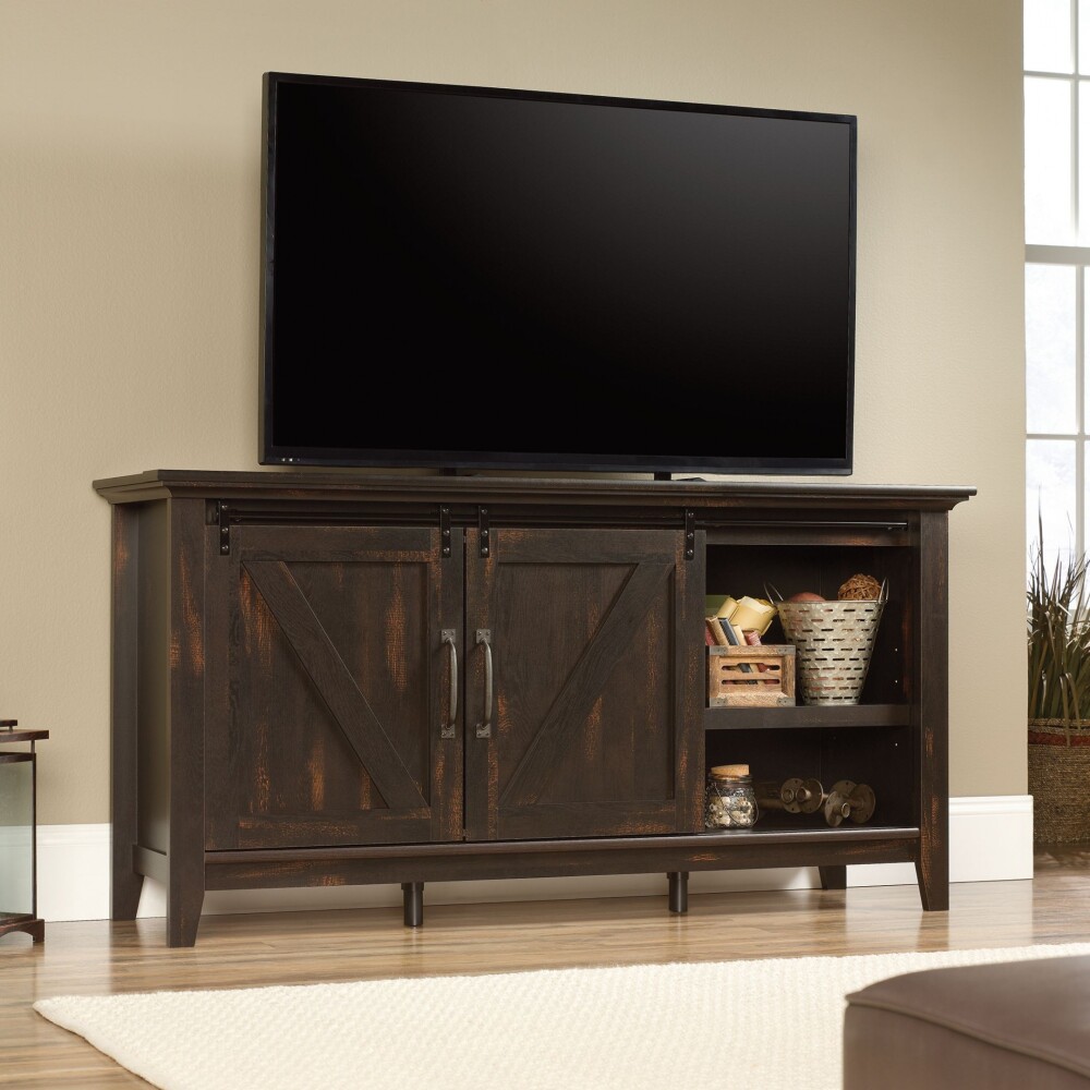 Rack para tv 70" Puertas Corredizas - Sauder - Dakota Pass Rack para tv 70" Puertas Corredizas - Sauder - Dakota Pass