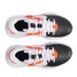 Championes Unisex Under Armour Lockdown 7 Blanco - Negro - Naranjado