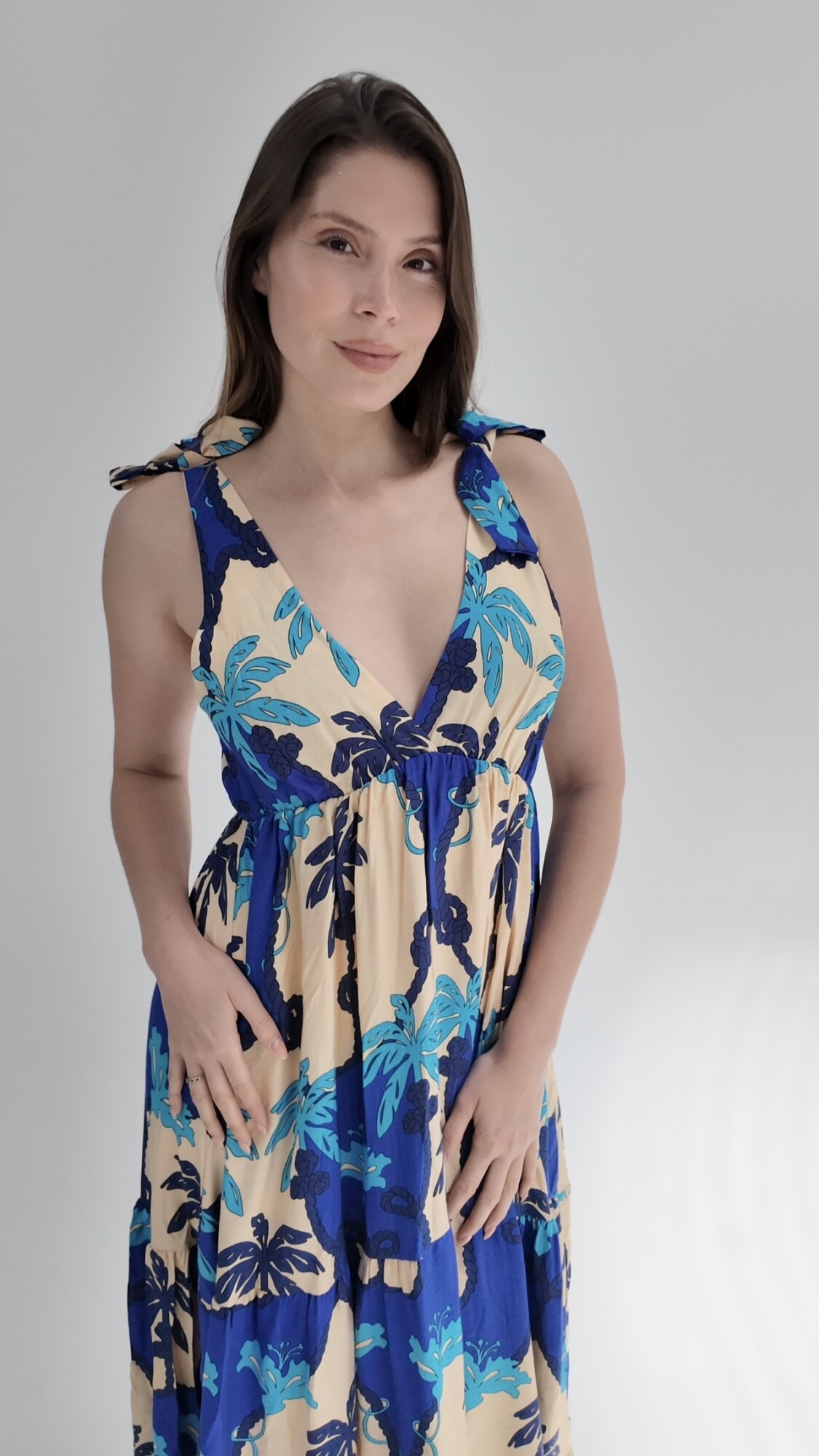 Vestido Bora Bora Azul