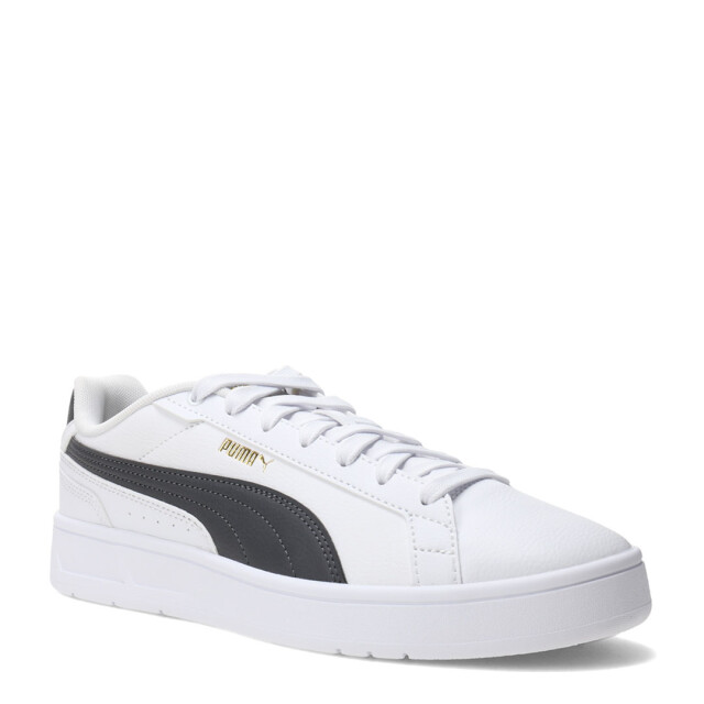 Championes de Hombre Puma Court Classico Blanco - Gris