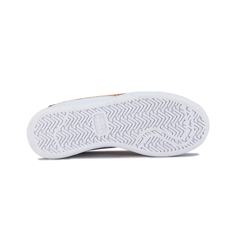 Championes Mujer Diadora Knock On Blanco-Dorado