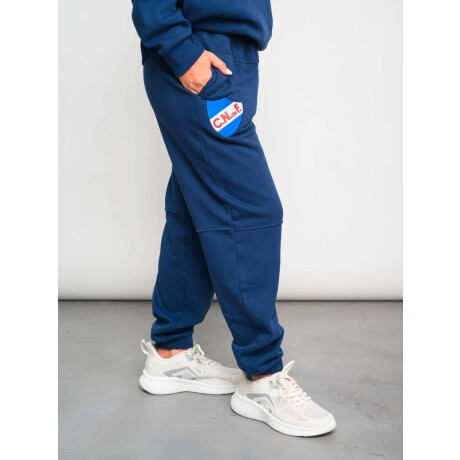 Pantalón Largo Grace de Mujer Azul