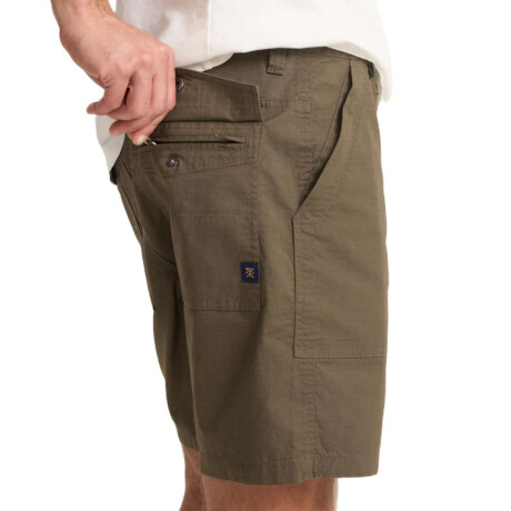 Bermuda Roark Layover Utility Ripstop Verde