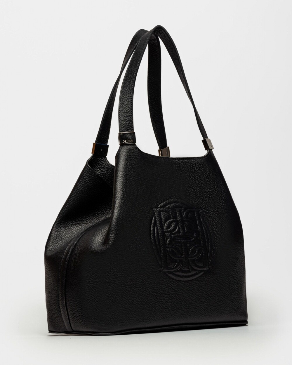 Bolso Eterial en cuero graneado Negro